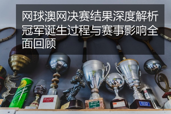 网球澳网决赛结果深度解析冠军诞生过程与赛事影响全面回顾